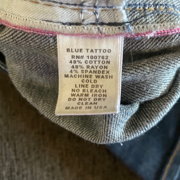 Blue Tattoo Jeans 👖 😻 - Picture 11 of 12